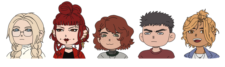 chibi heads